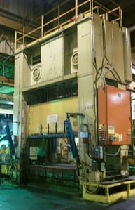 600 Ton Bliss Straight-Side Press For Sale