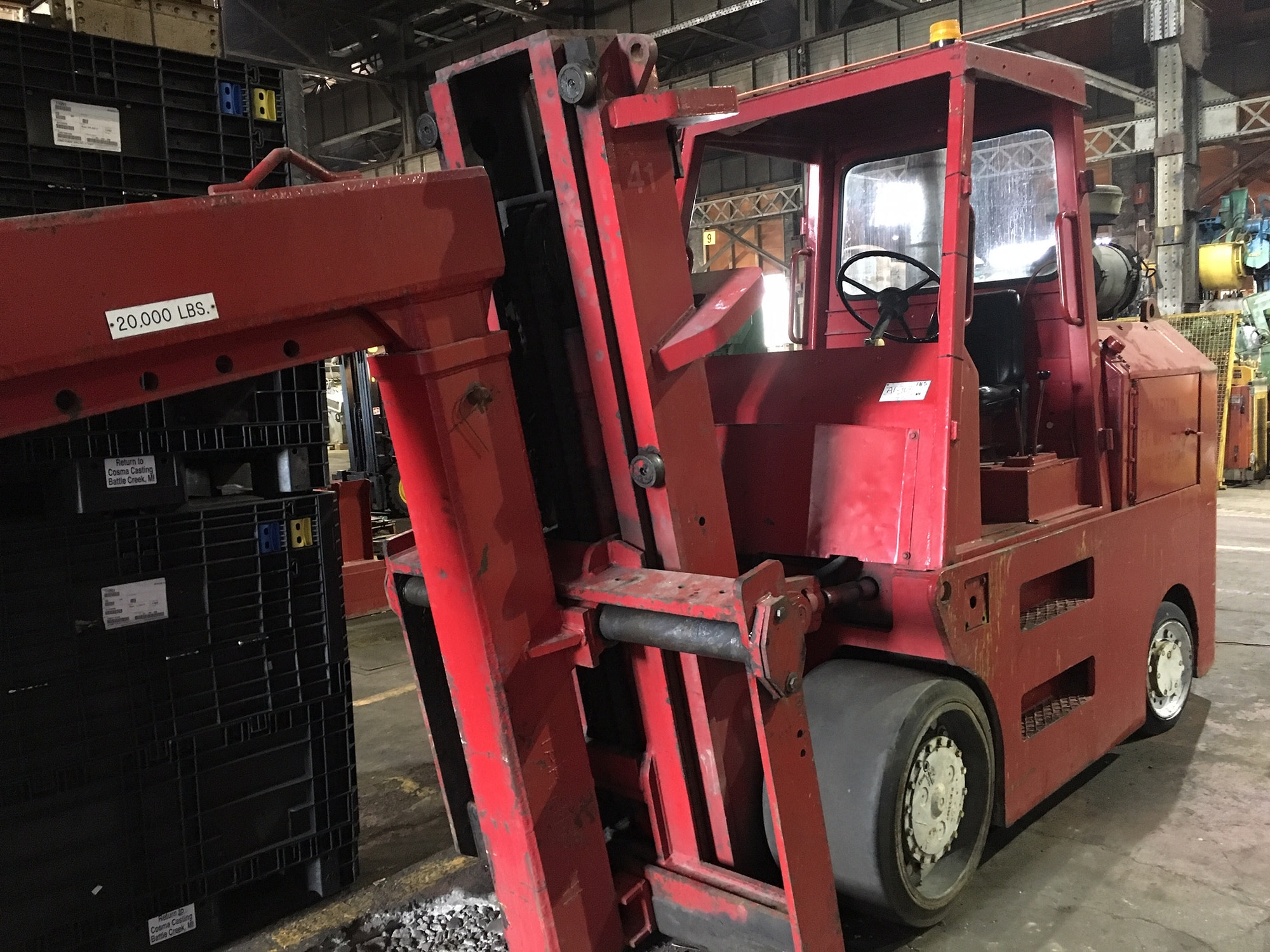 20,000 lb. Capacity Taylor Forklift For Sale 10 Ton Call 6162004308