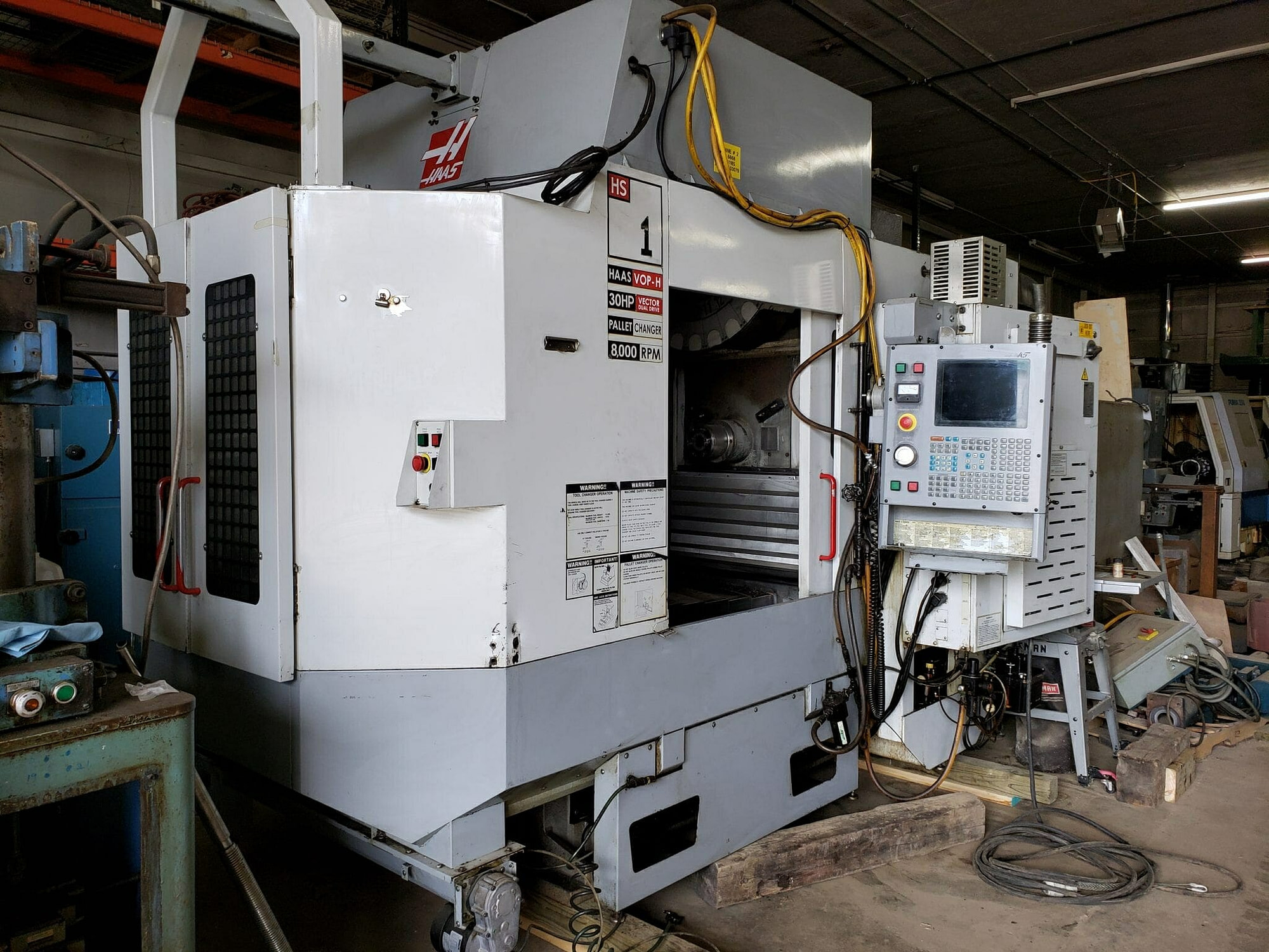 Haas 5 Axis HS1RP Horizontal CNC Mill For Sale Call 6162004308