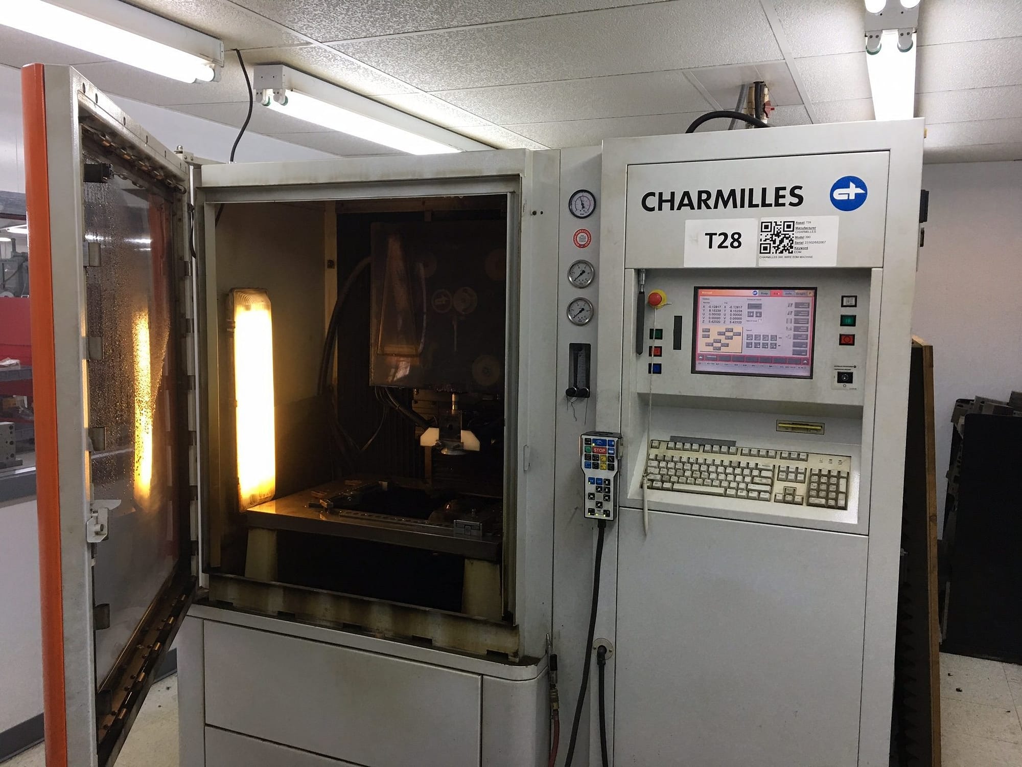 Charmilles 390 EDM Wire Cutting Machine For Sale