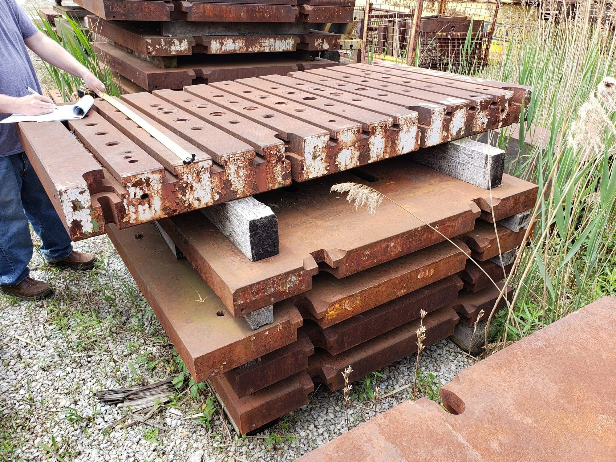 Used Bolster Plate For Sale 84" x 43.75" x 6.5" Call 6162004308