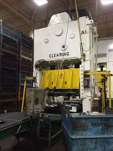 350 Ton Clearing Straight Side Press For Sale!