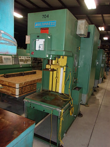 30 Ton Multipress Hydraulic C-Frame Press For Sale