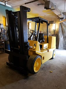 18,000 lb Capacity Hyster S155 Stretch Forklift For Sale 9 Ton