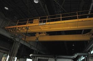 50 Ton P&H Overhead Bridge Crane For Sale