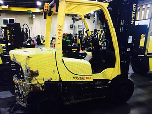 15,500lb. Capacity Hyster Forklift For Sale 7.75 Ton