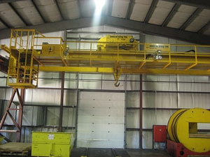25 Ton Capacity Control King Overhead Bridge Crane For Sale