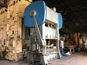 300 Ton Capacity Bliss Straight Side Press For Sale