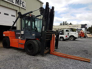 36,000 lb Capacity Toyota THD3600-48 Forklift For Sale 18 Ton