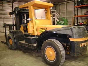 30,000lbs. Hyster H-300 Air-Tired Forklift For Sale