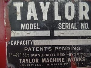 used Taylor 60000lb forklift for sale