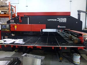 Amada Model Vipros 358 King II CNC Turret Punch For Sale