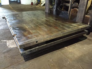 Bolster Plate - 144" x 90" x 4" - T-Slotted - For Sale