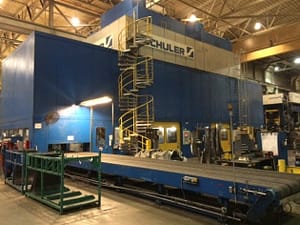 1,800 Ton Capacity Schuler Straight Side Presses For Sale (2 Available)