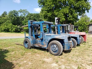 25,000 lb Hyster H250 Forklift For Sale (Two Available)