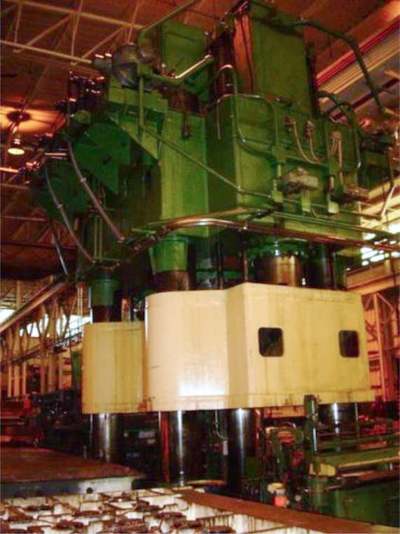 5000 Ton Bliss Hydrualic Press For Sale