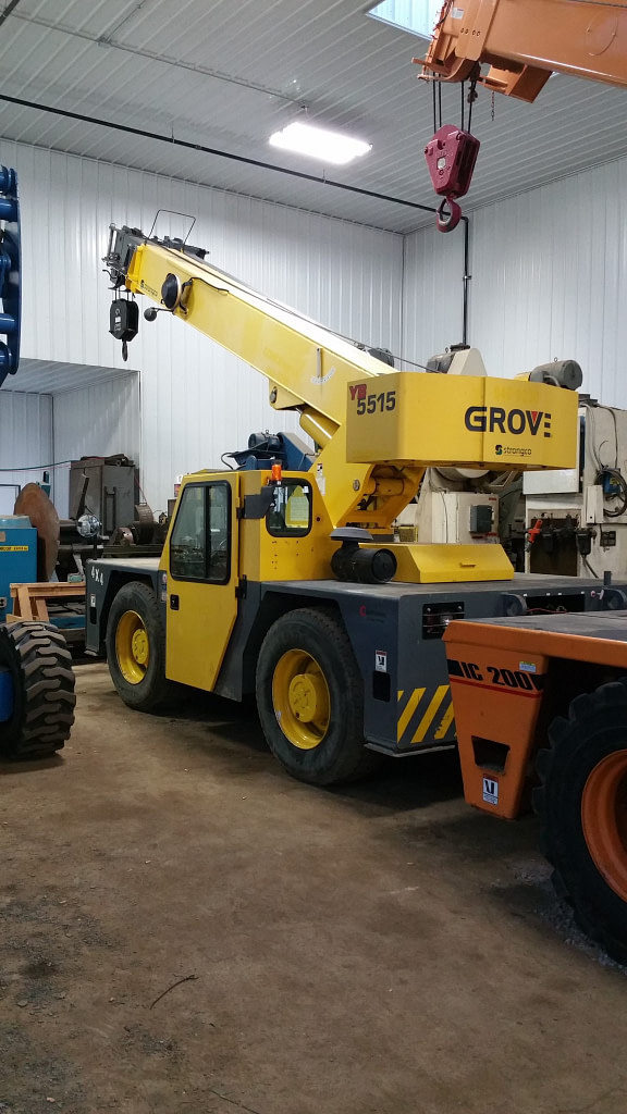 30,000lb. Capacity Grove Carry Deck Crane For Sale Call 6162004308