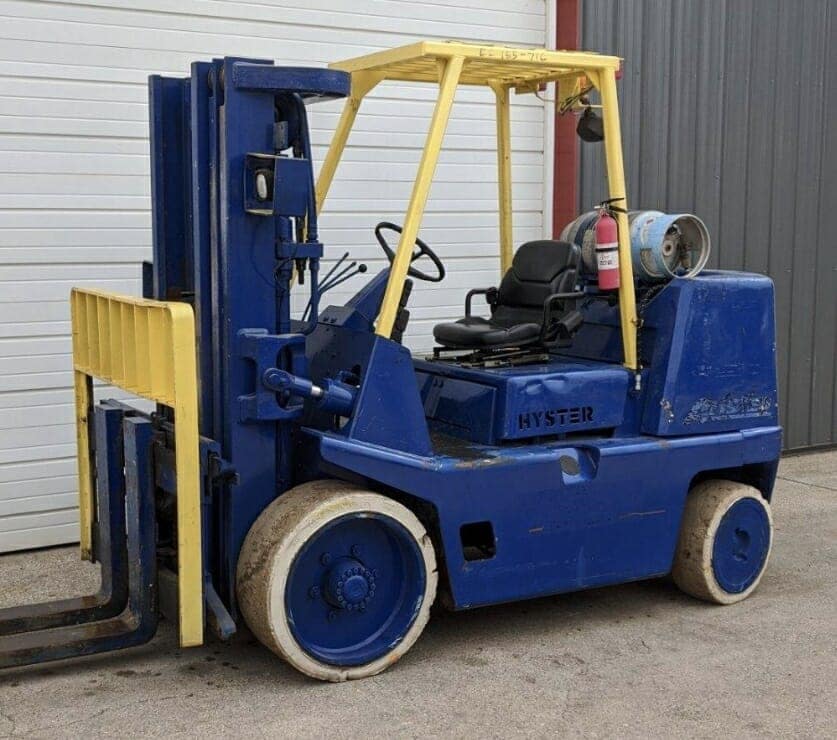 15,500 lbs Hyster Forklift Model S155 For Sale Call 6162004308