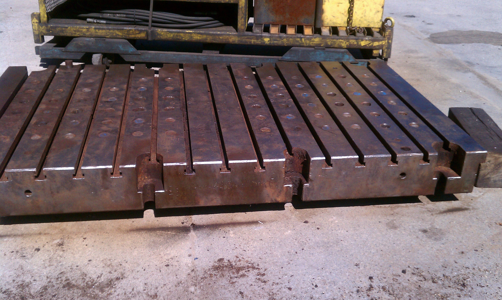 96 x 55 x 9 Bolster Plate Call 6162004308