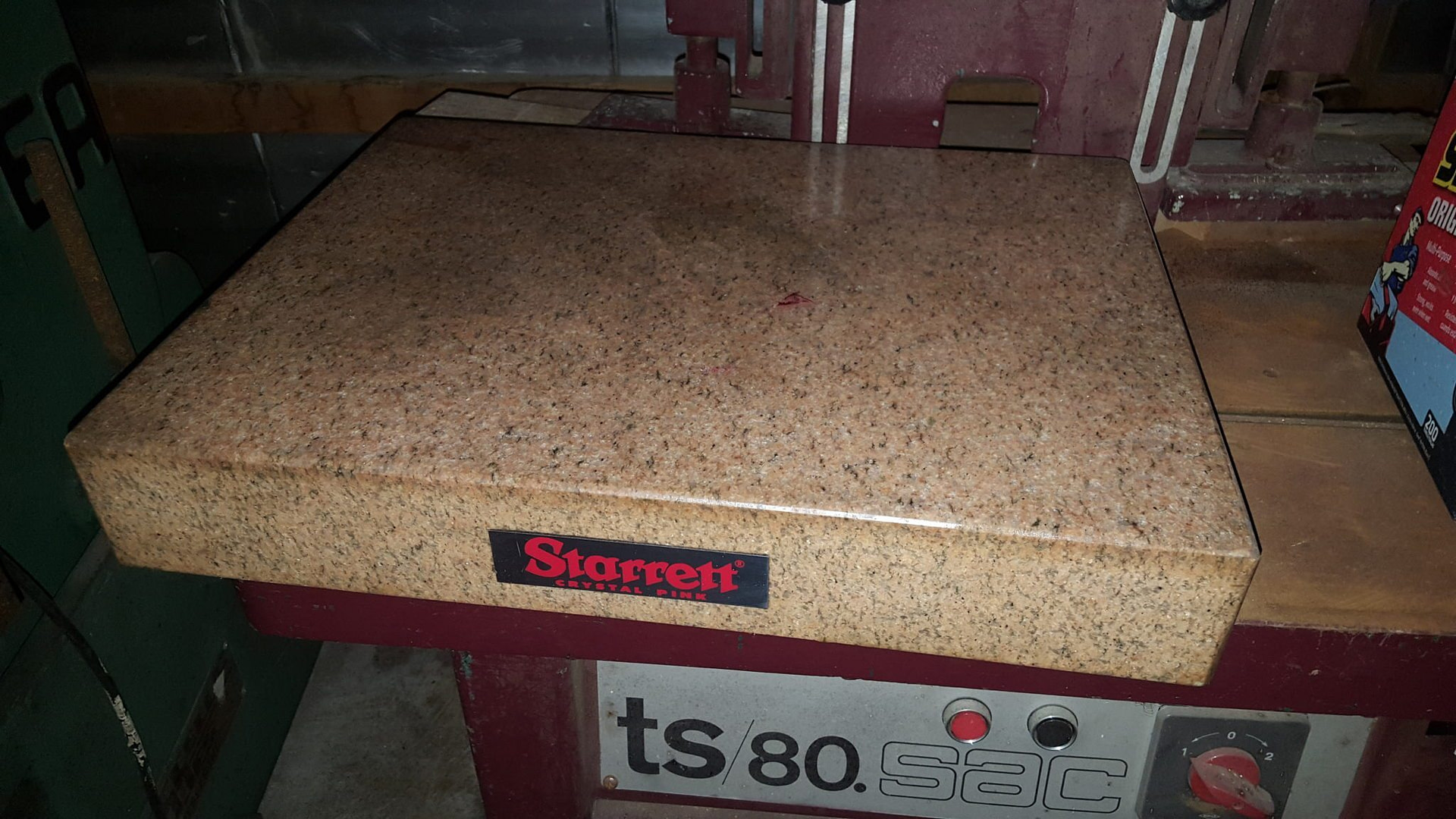 Starrett Pink Granite Surface Plate For Sale Call 6162004308