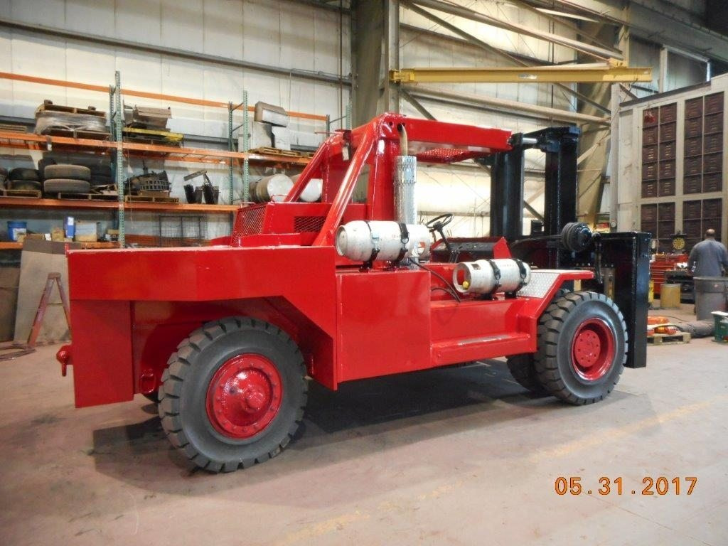 80,000lb. Capacity Bristol Riggers Special Forklift For Sale 40 Ton
