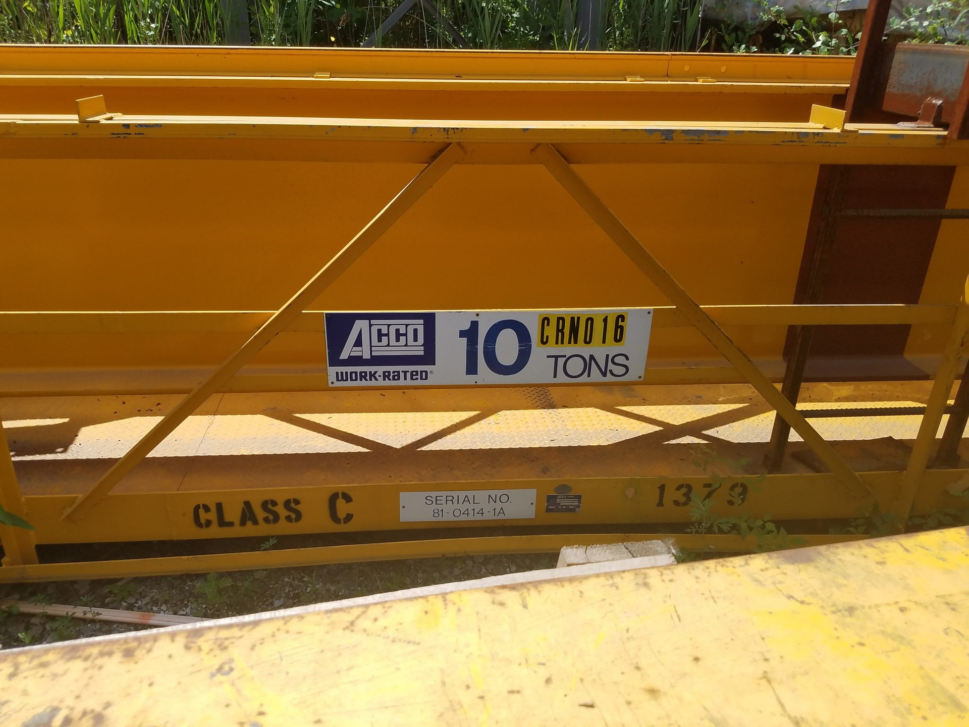 Used Overhead Bridge Cranes For Sale Affordable Machinery