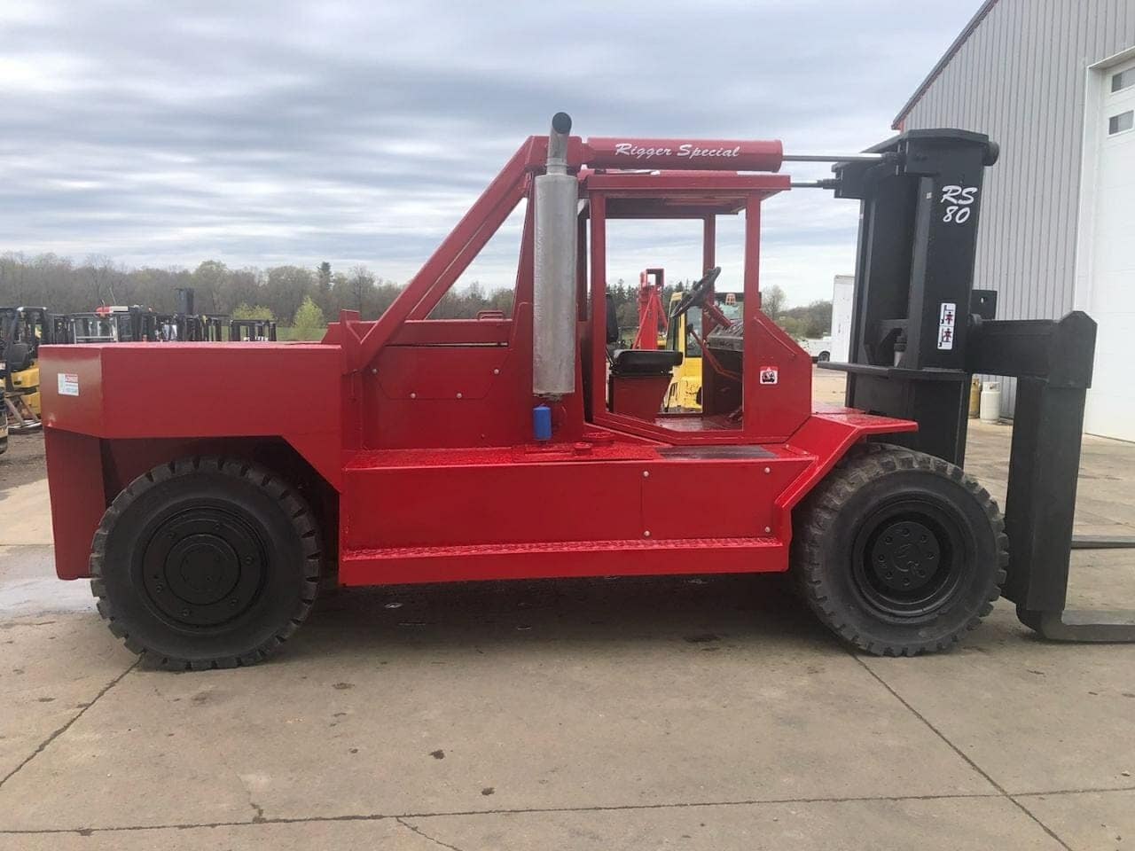 80,000lb Rigger Forklift For Sale 40 Ton Call 6162004308