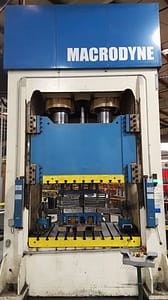 400 Ton Hydraulic Macrodyne Stamping Press For Sale