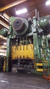 800 Ton Capacity Verson Straight Side Presses For Sale