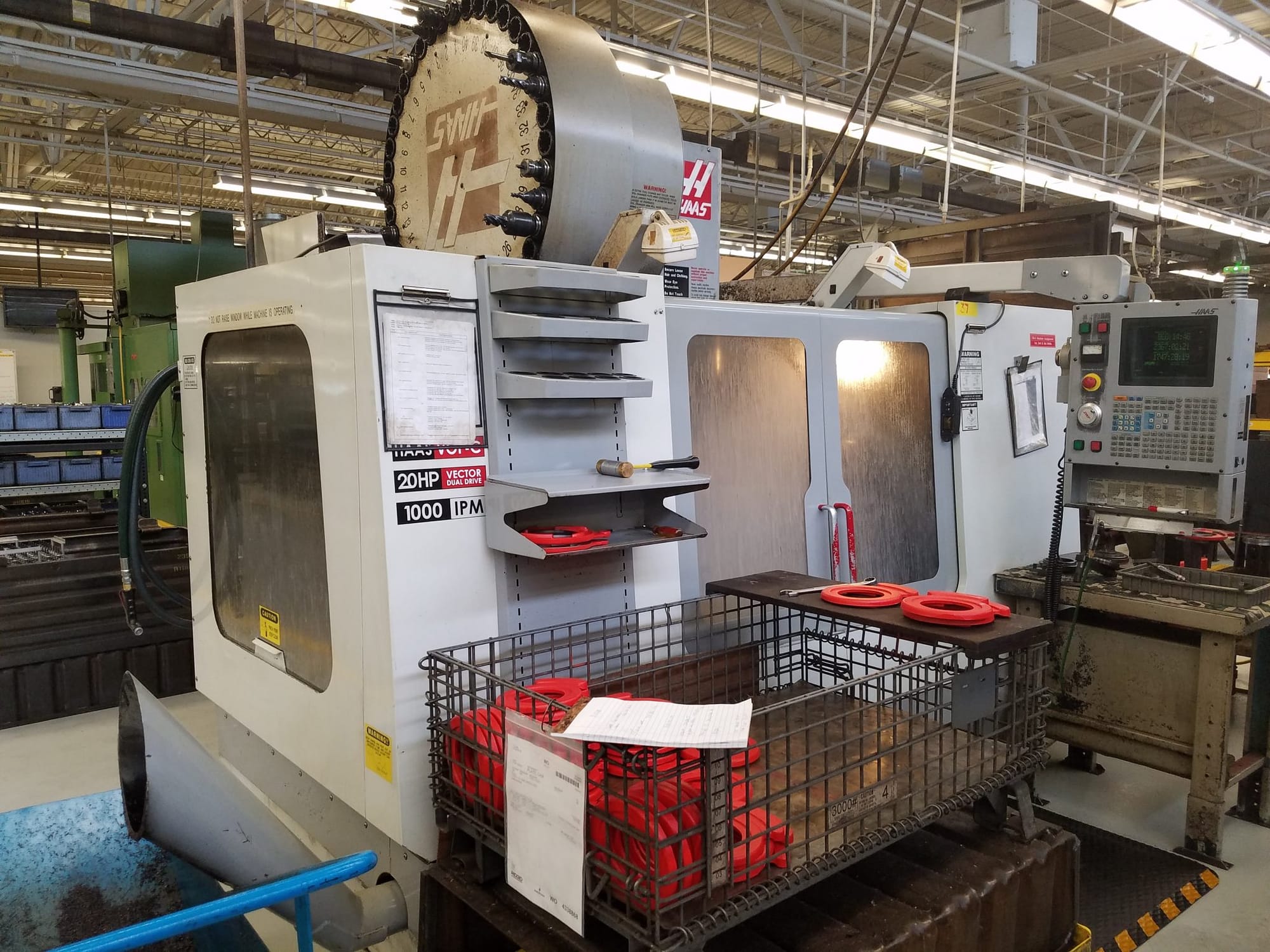 Haas VF-4D 4 Axis CNC Vertical Machining Center For Sale