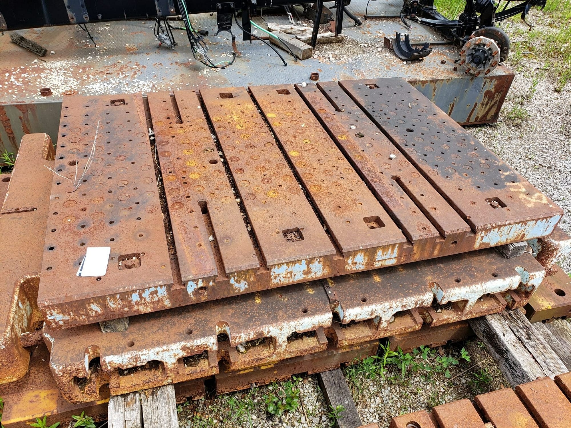 Used Bolster Plate For Sale 84"x60"x6 Call 6162004308