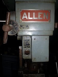 Allen Drill Press (5)