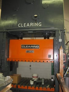 350 Ton Capacity Clearing Straight Side Press For Sale