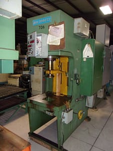 35 Ton Multipress Hydraulic C-Frame Press For Sale