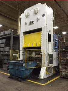 250 Ton Danly Straight Side Press For Sale!
