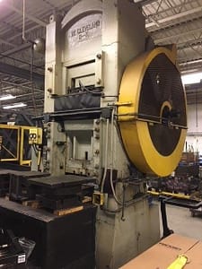 600 Ton Cleveland Knuckle Joint Press For Sale