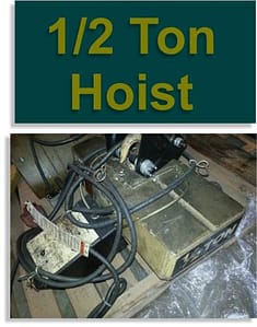 1/2 Ton Electric Hoist