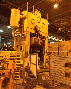 300 Ton Capacity USI Clearing Straight Side Presses For Sale (Two Available)