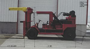 41,000 lb. Capacity Taylor Forklift For Sale - 20+ Ton