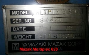 Mazak Multiplex 620 pic 06