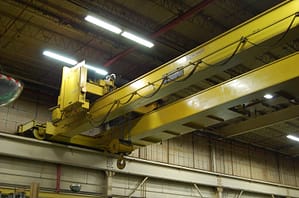 25 Ton Whiting Overhead Bridge Crane For Sale
