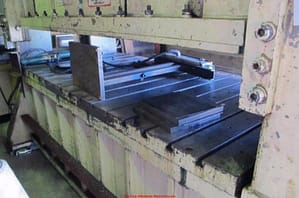 150 Ton Capacity Johnson Straigh Side Press For Sale