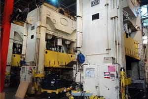 USI Clearing 600 Ton Stamping Press For Sale 