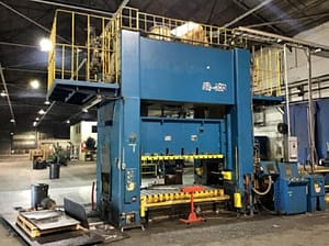 330 Ton Capacity Stamtec Straight Side Press For Sale