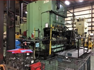 275 Ton Aida Gap Frame Press For Sale
