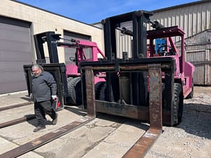 80,000 lb Bristol Riggers Forklift For Sale