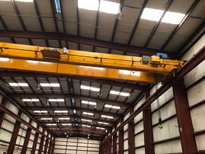 25 Ton Anchor and Hoist Bridge Crane with Shawbox Hoist For Sale