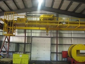 25 Ton Capacity Control King Overhead Bridge Crane For Sale