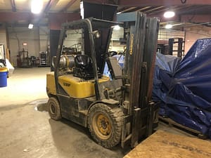 6,000 lb. Capacity Daewoo Forklift For Sale 3 Ton