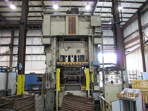 300 Ton Capacity Minster Straight Side Press For Sale
